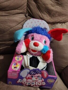 TLS Popples Big Kick Plush 11” Soccer Football Limited SDCC 2026 Loyal Subjects